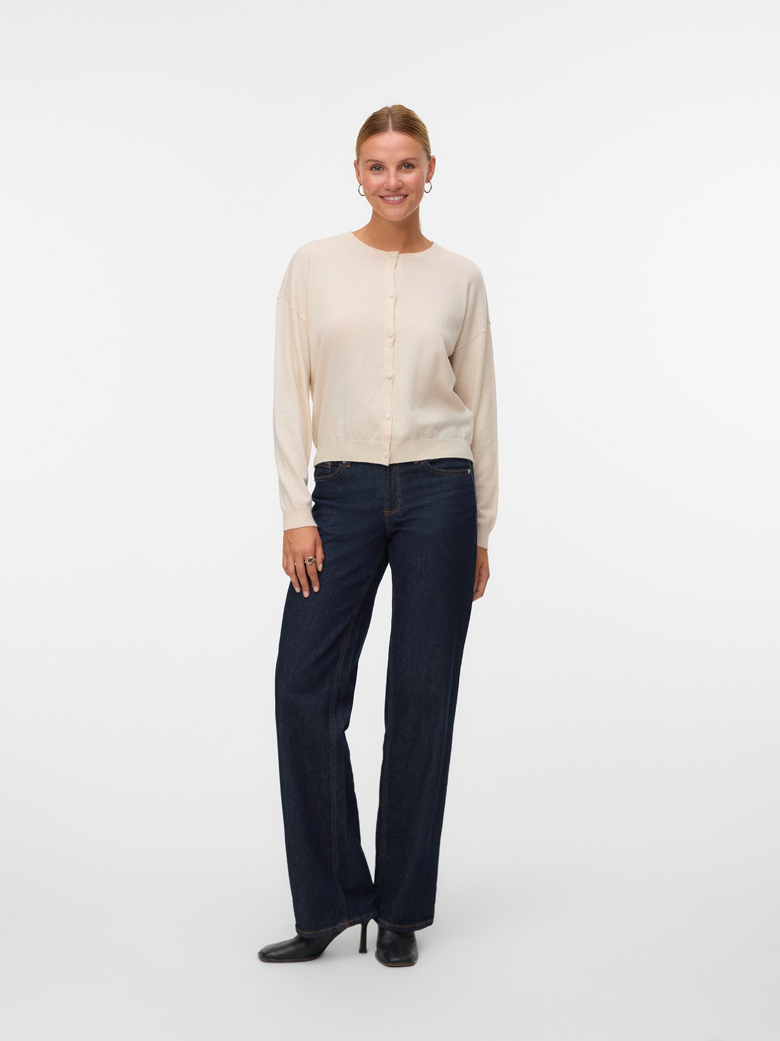 Γυναικεία ζακέτα πλεκτή VMMARINA LS O-NECK CARDIGAN 10331831 | 10331831