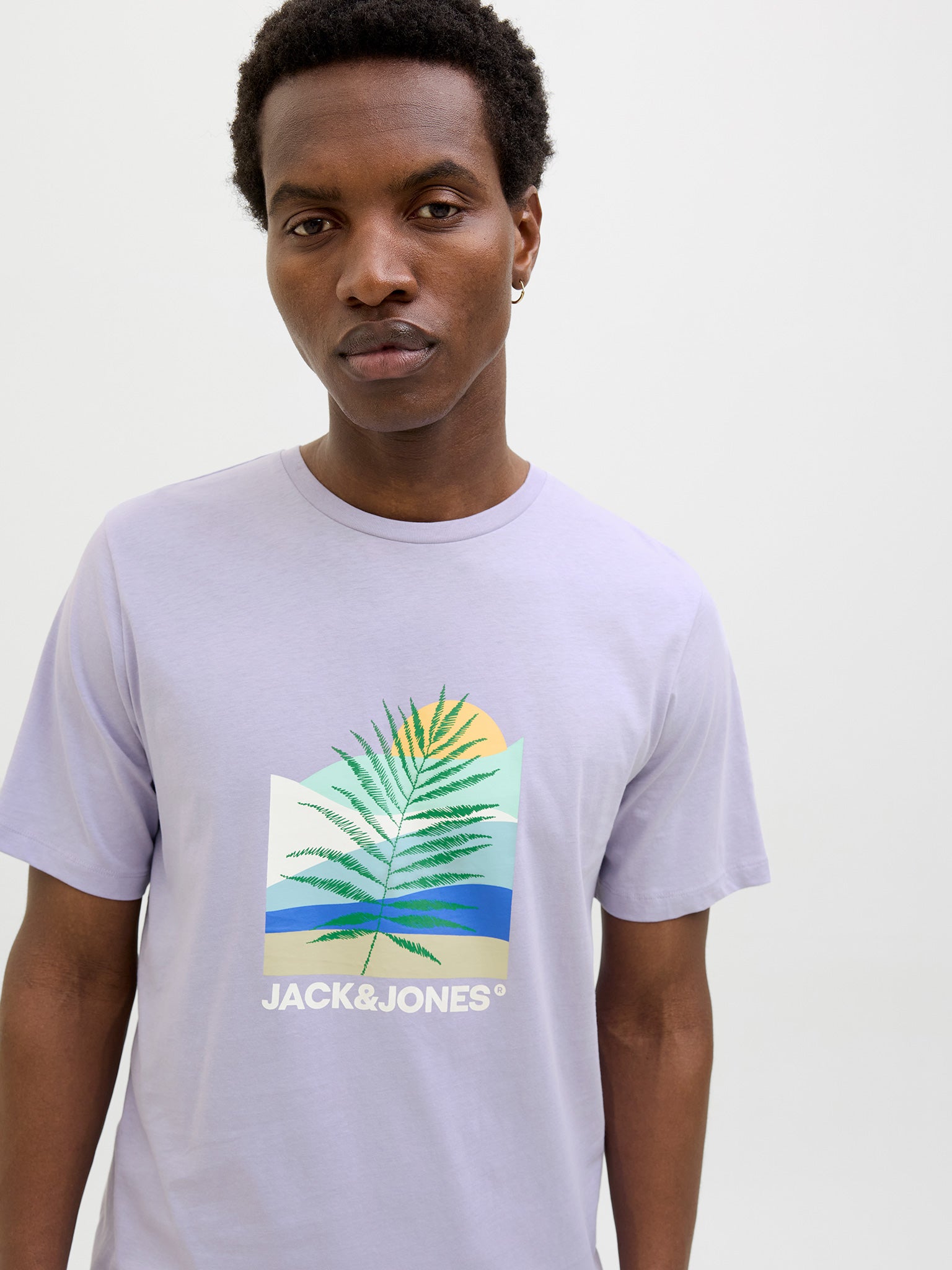 Ανδρικό t-shirt JJBARBADOS TEE SS CREW NECK 12269416 | 12269416