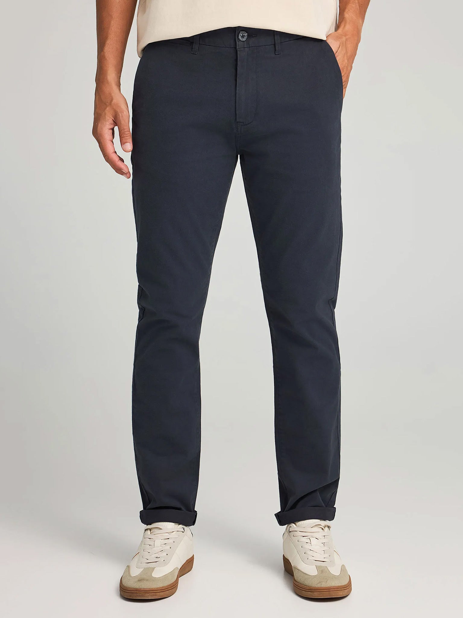 Ανδρικό παντελόνι chinos FBM012-001-02 | FBM012-001-02