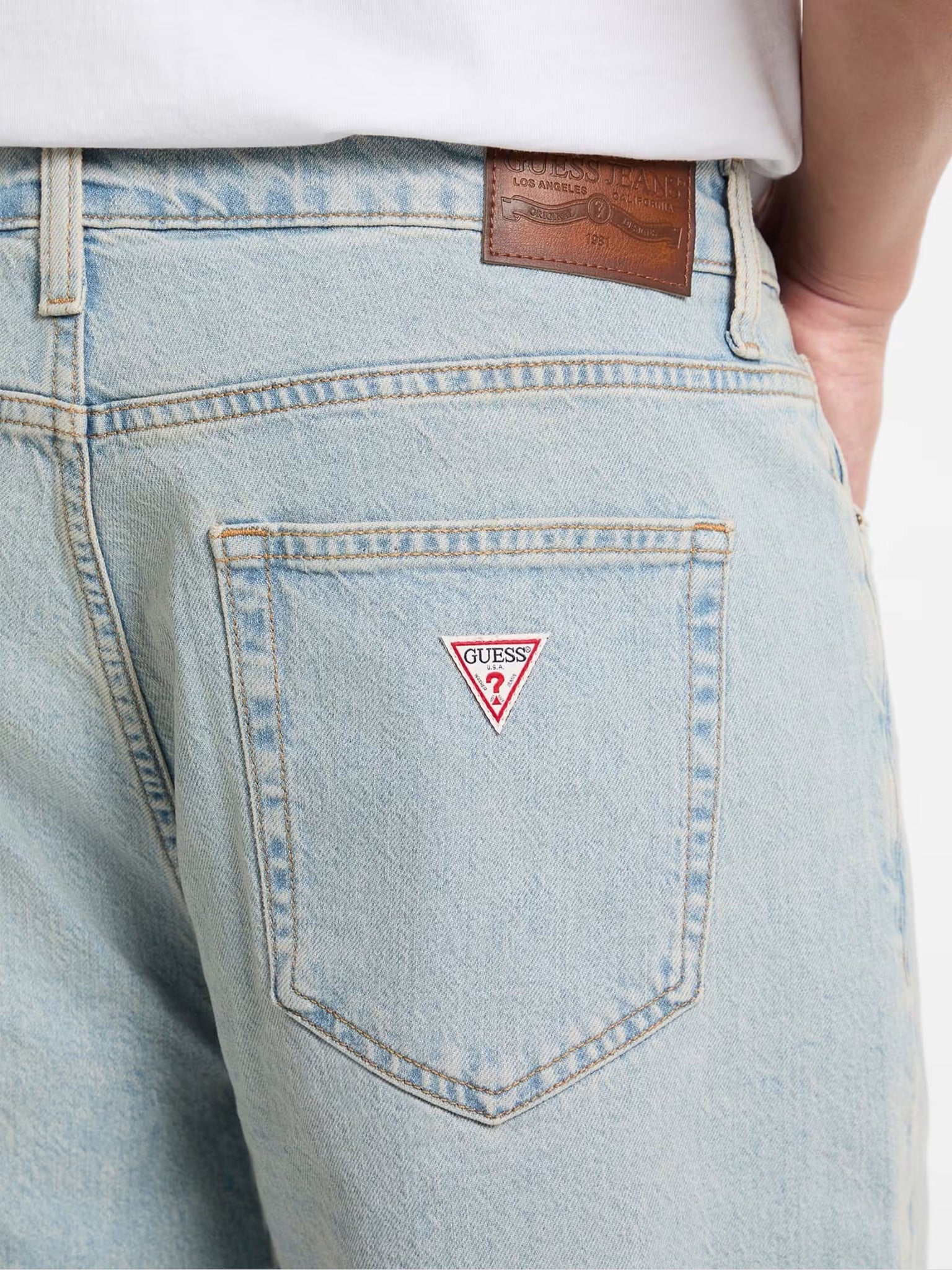 Ανδρική βερμούδα regural denim short M4YD37D5M51GAL1 | M4YD37D5M51GAL1