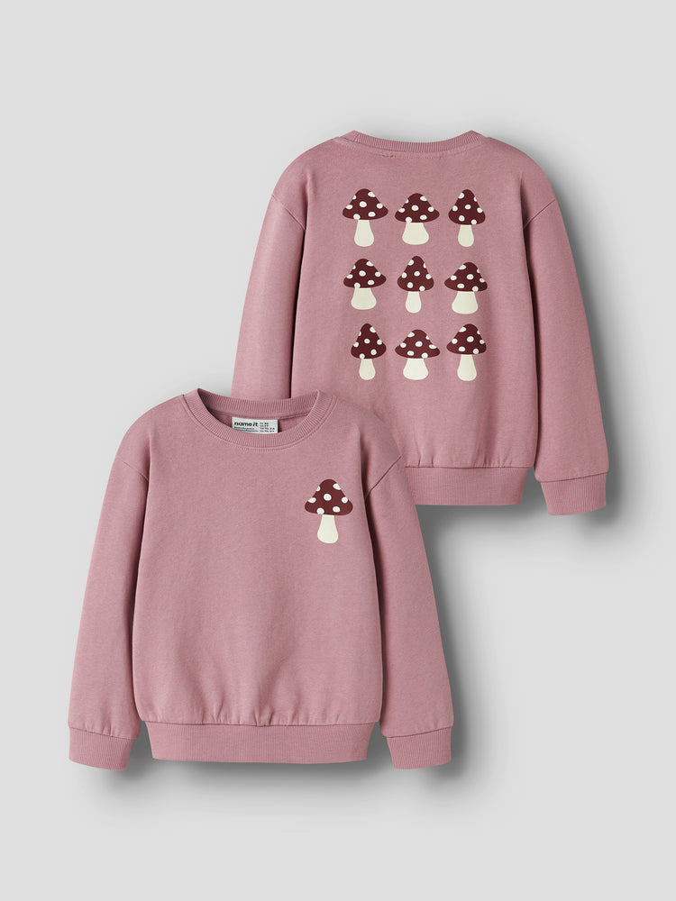Παιδική μπλούζα φούτερ NMFVASACHA LS NREG SWEAT BRU 13260582 | 13260582
