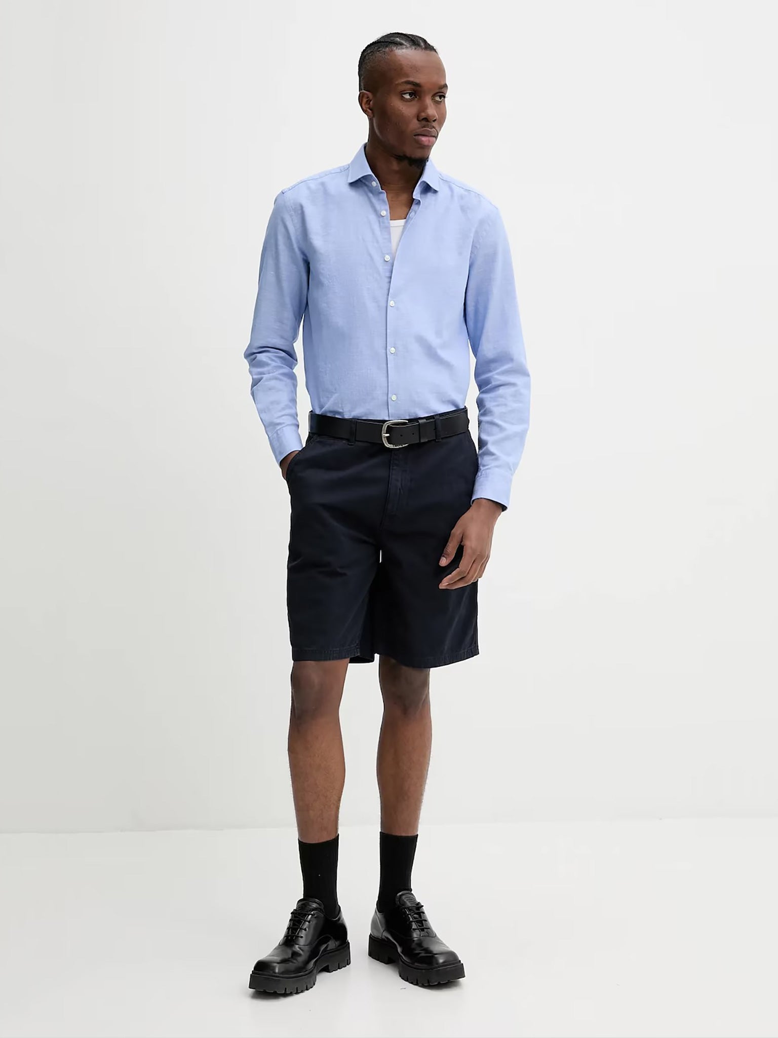 Ανδρική βερμούδα chino regular - organic cotton classic M5GD44WGCV1A71W | M5GD44WGCV1A71W
