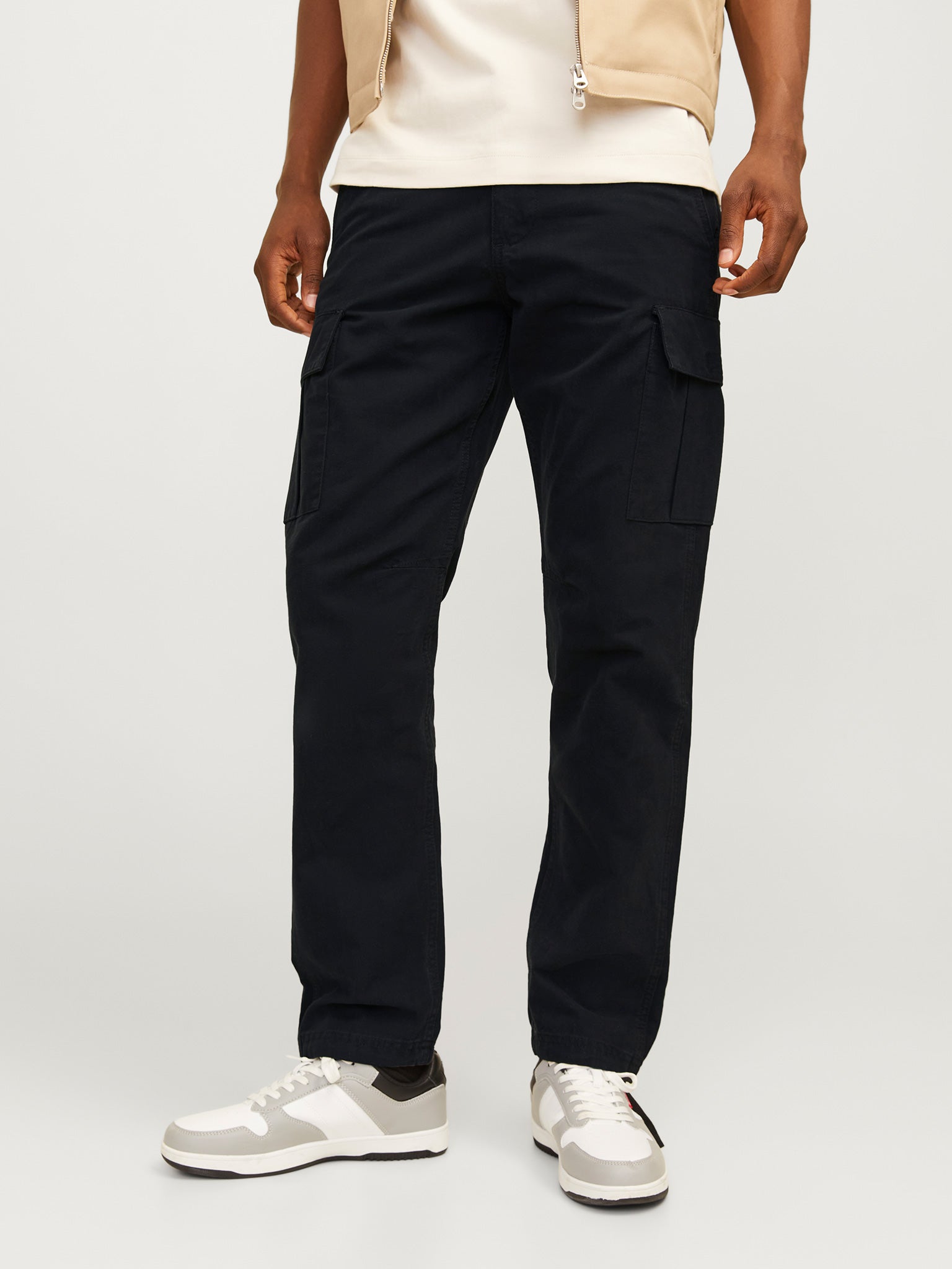 Ανδρικό παντελόνι cargo JPSTKANE BARKLEY CARGO PANT NOOS 12258150 | 12258150