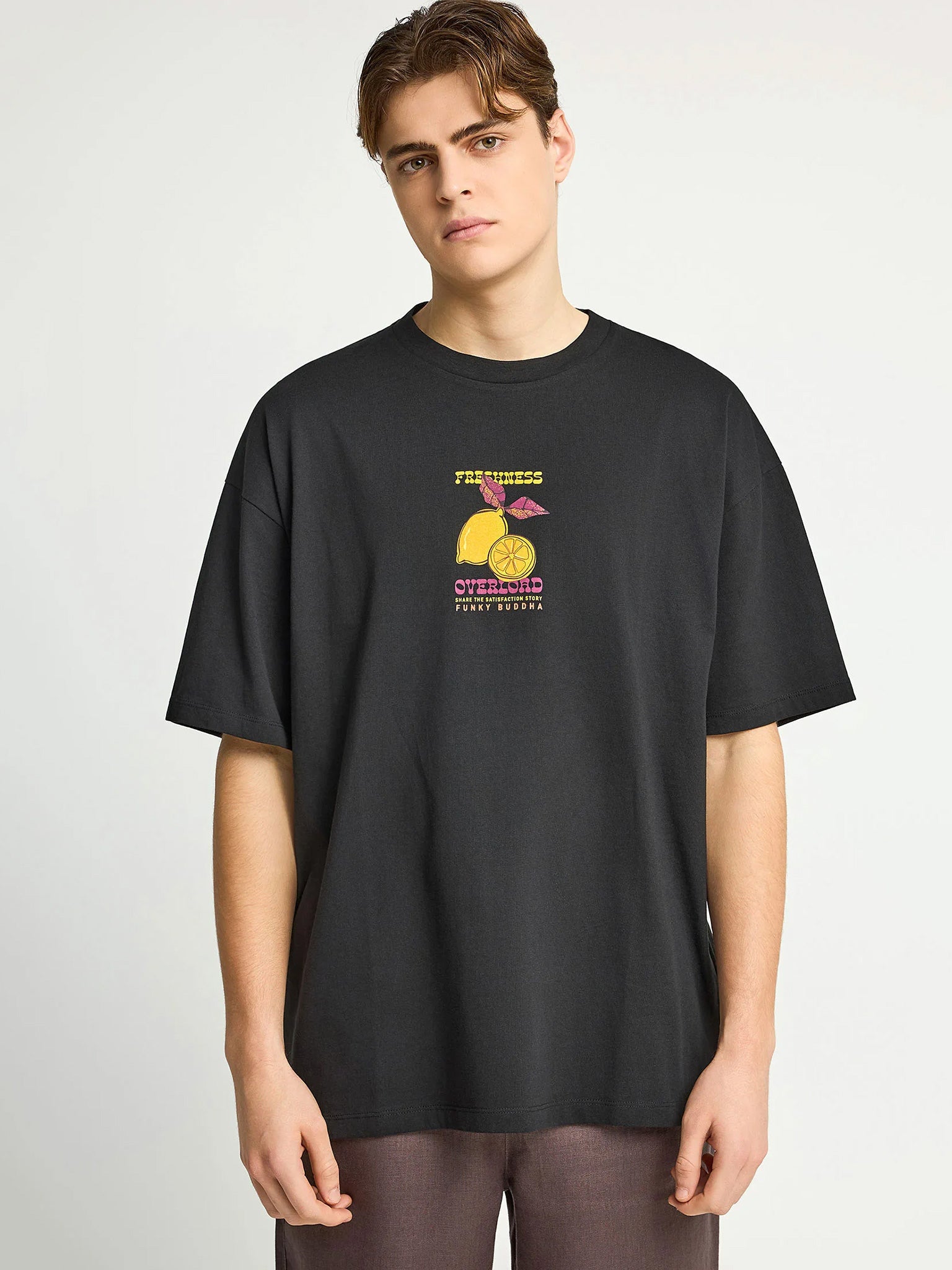 Ανδρικό t-shirt oversized FBM013-081-04 | FBM013-081-04