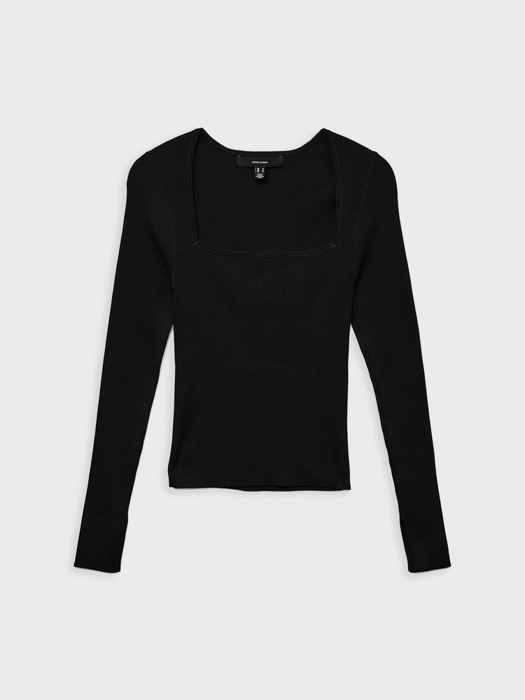 Γυναικεία μπλούζα πλεκτή VMAURA LS SQUARENECK PULLOVER 10329725 | 10329725