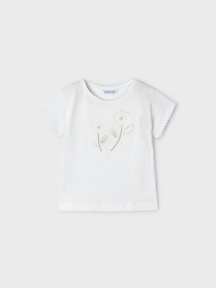 Παιδική μπλούζα με κέντημα Better Cotton 24-03083-059 | 24-03083-059