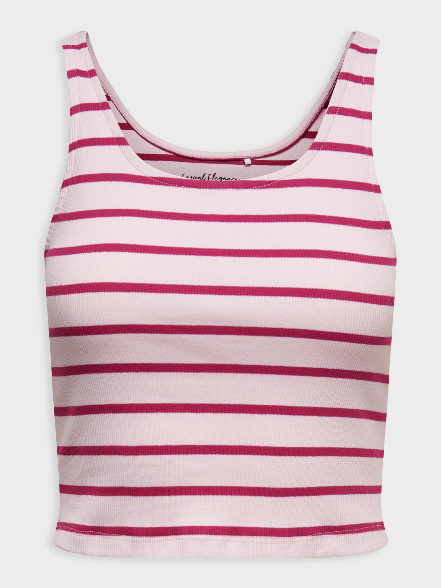 Γυναικείο top με ρίγες ONLFENJA S/L SHORT TOP JRS 15372171 | 15372171