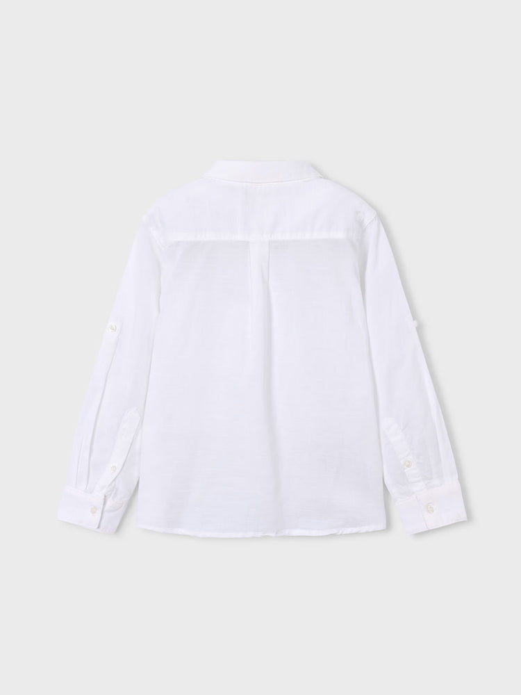 Παιδικό πουκάμισο λινό | 26-03119-038