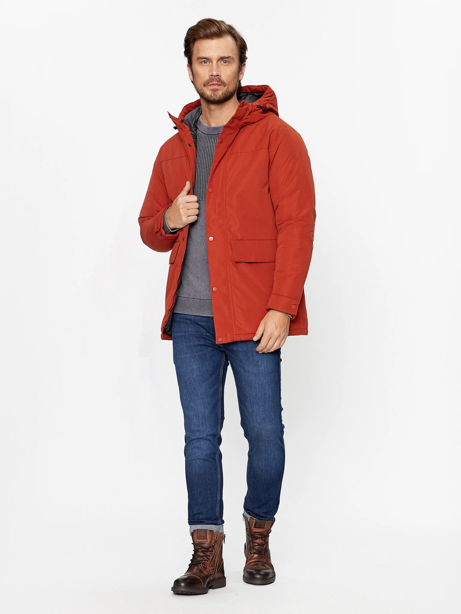 Ανδρικό μπουφάν παρκά JJCHAMP PARKA JACKET 12236015 | 12236015