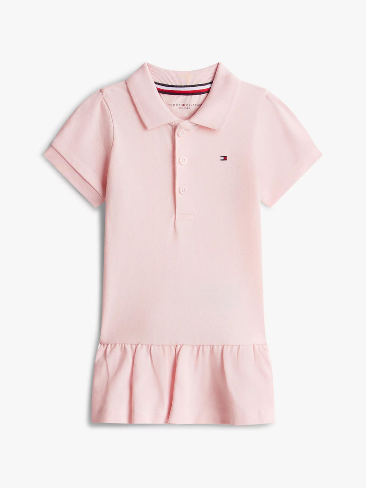 Βρεφικό φόρεμα πικέ PIQUE POLO DRESS SS KN0KN02356TH3 | KN0KN02356TH3