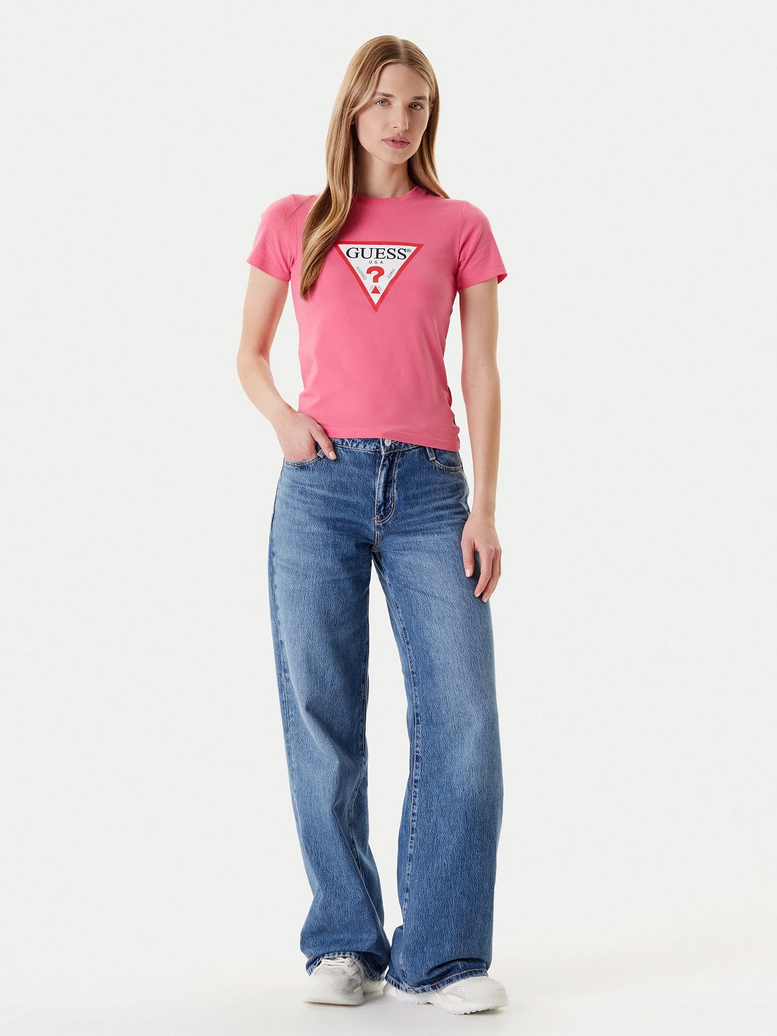 Γυναικείο t-shirt slim iconic W4YI04J1314A619 | W4YI04J1314A619