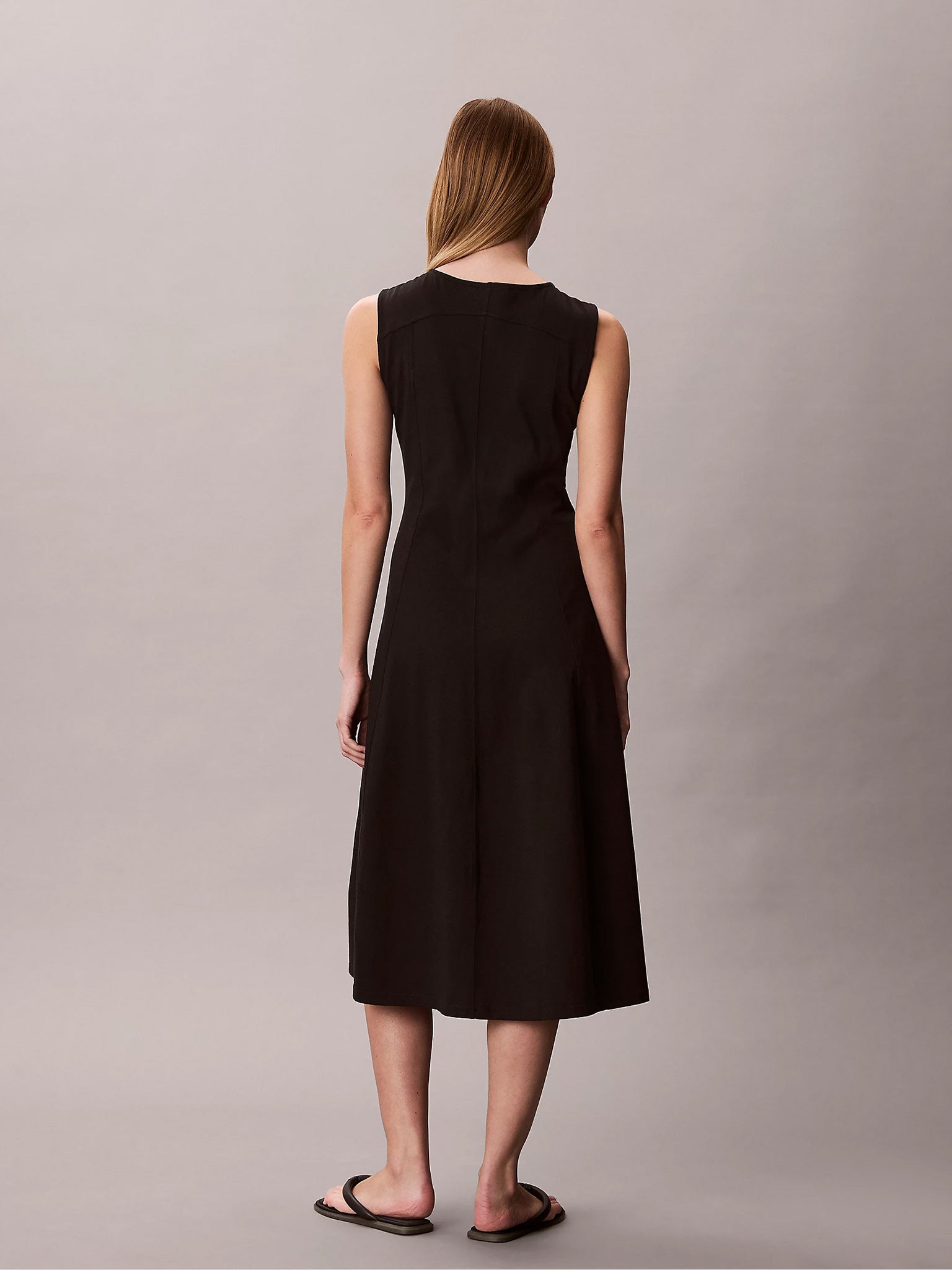 Γυναικείο φόρεμα SL SEAM DETAIL MIDI FLARE DRESS LV047F203GUB1 | LV047F203GUB1
