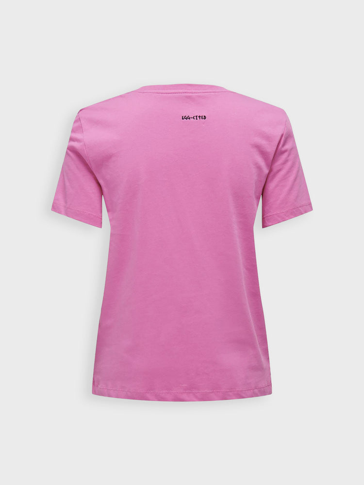 Γυναικείο t-shirt ONLFOODIE LIFE REG S/S TOP BOX JRS 15316728 | 15316728