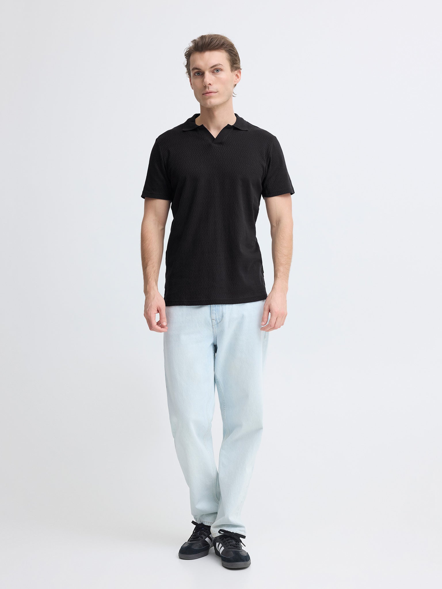 Ανδρικό polo διάτρητο BHESKILD POLO S/S 20720420 | 20720420