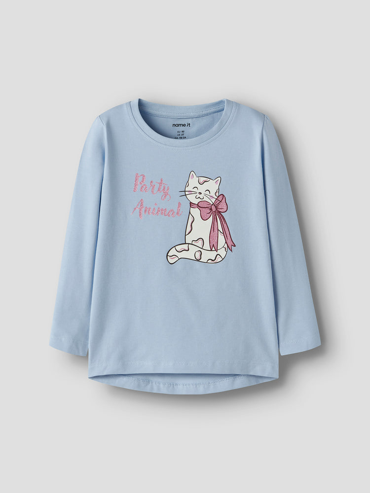 Παιδική μπλούζα Party Animal NMFVIX LS TOP 13224958 | 13224958