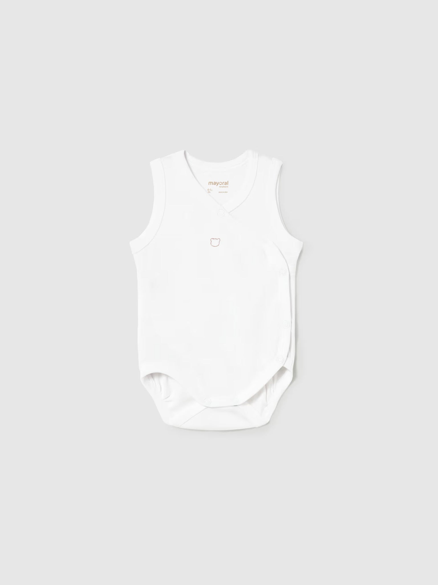 Βρεφικό κορμάκι αμάνικο | 26-01712-083