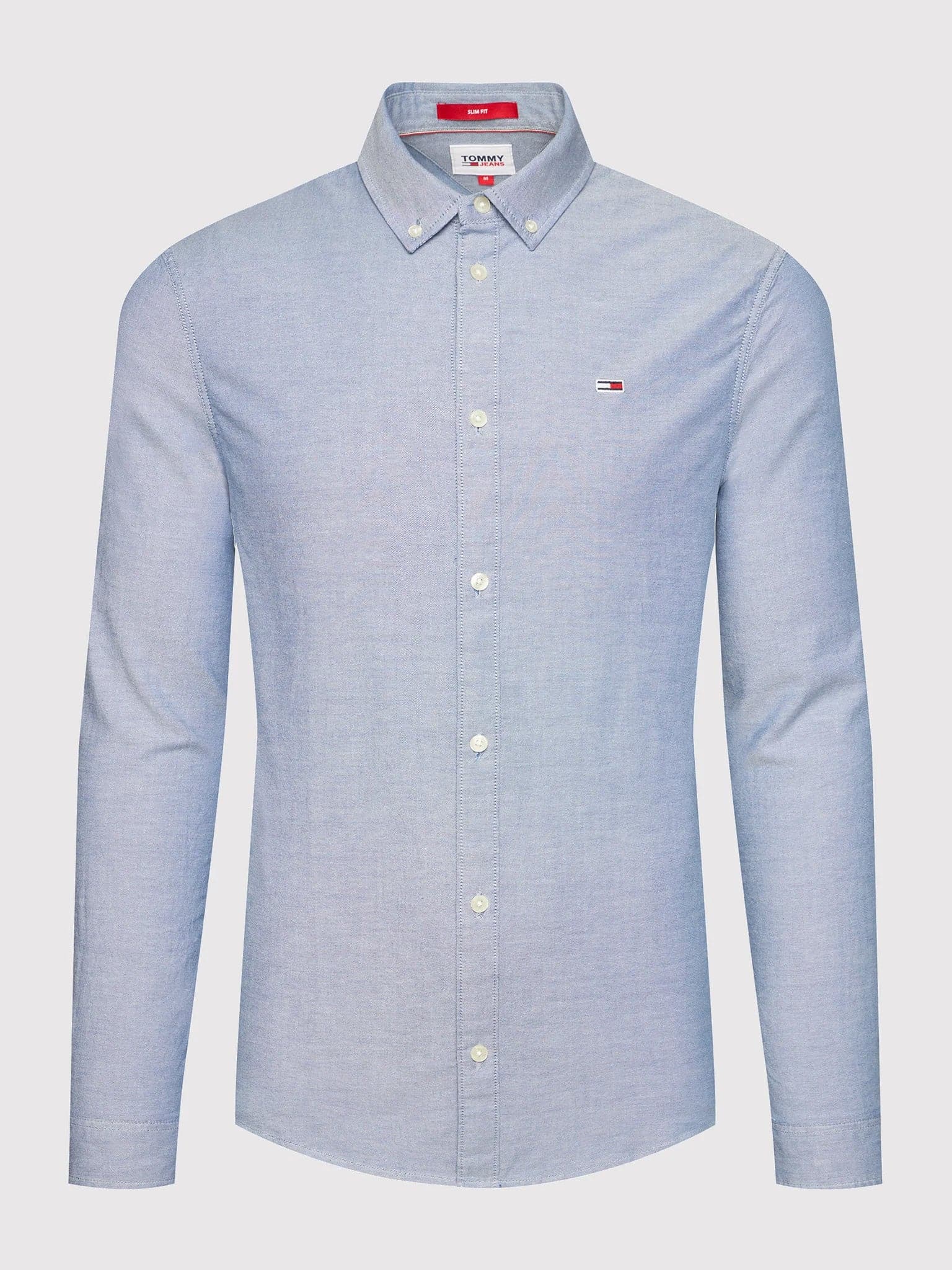 Ανδρικό πουκάμισο oxford  TJM SLIM STRETCH OXFORD SHIRT DM0DM09594C87 | DM0DM09594C87