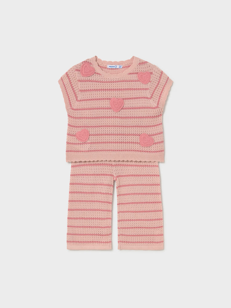 Βρεφικό σετ παντελόνι πλεκτό | 26-01516-027