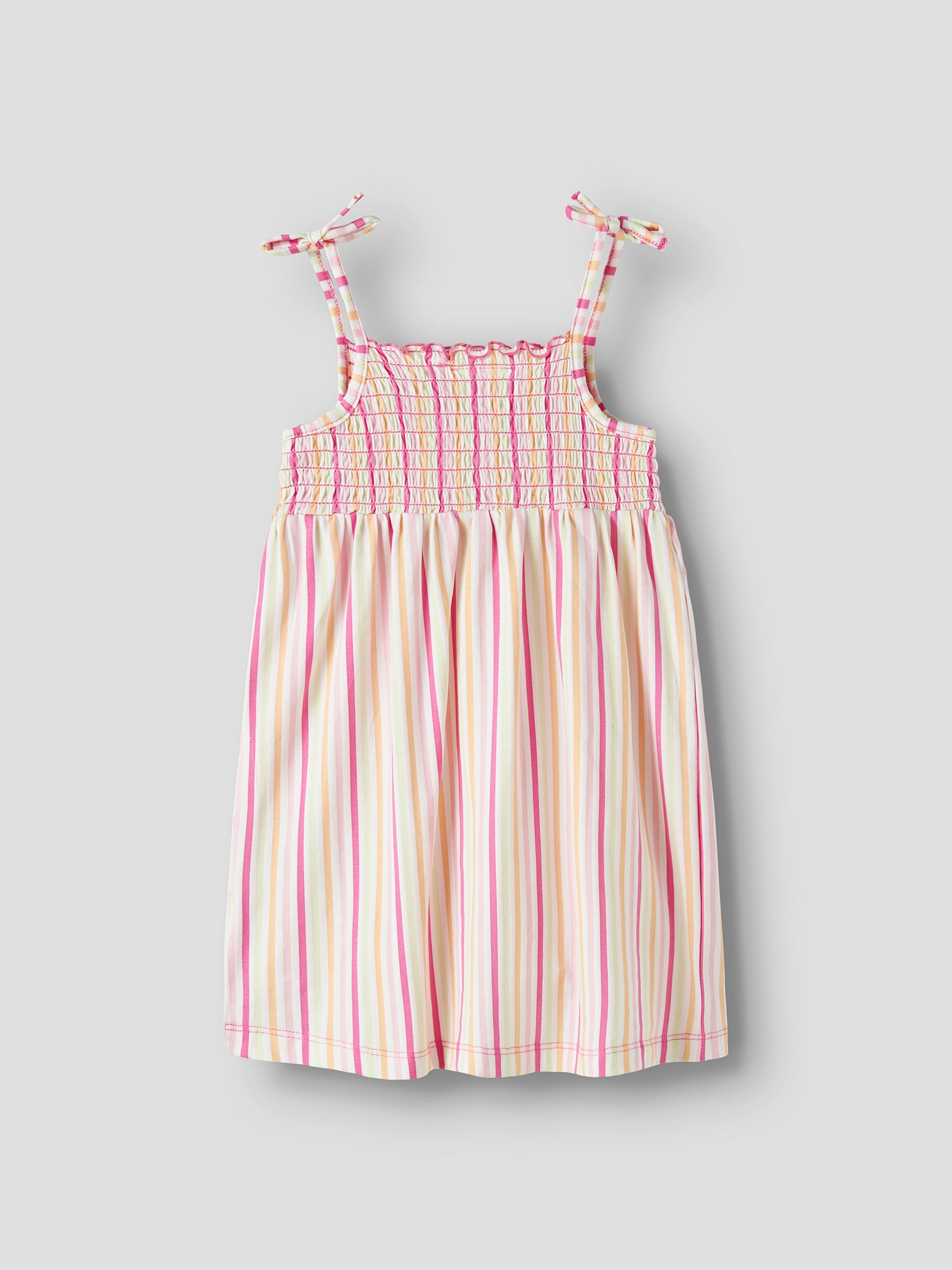 Παιδικό φόρεμα ριγέ NMFFILUAZ STRAP DRESS BOX 13254652 | 13254652