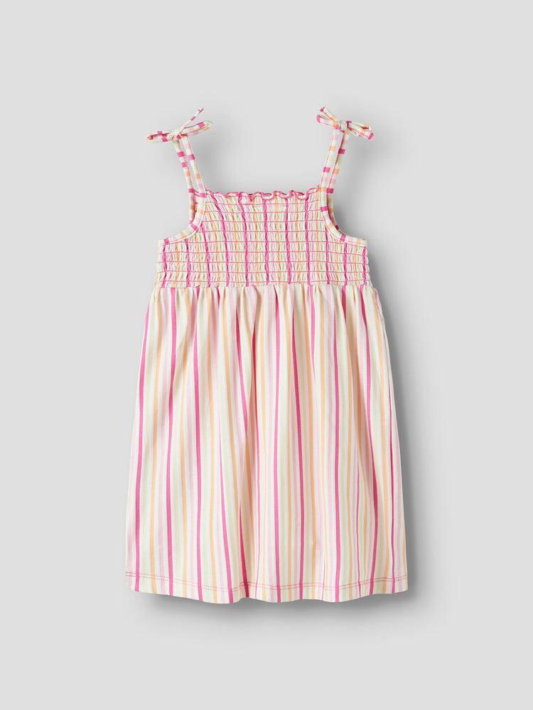 Παιδικό φόρεμα ριγέ NMFFILUAZ STRAP DRESS BOX 13254652 | 13254652