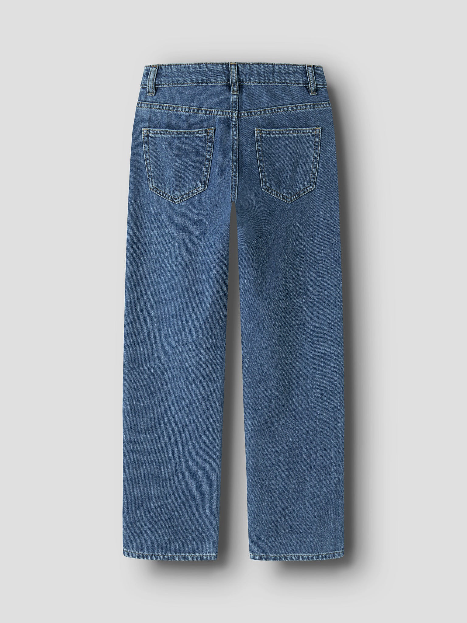 Εφηβικό παντελόνι τζιν με στρας NKFROSE STRAIGH RHINE JEANS 13218358 | 13218358