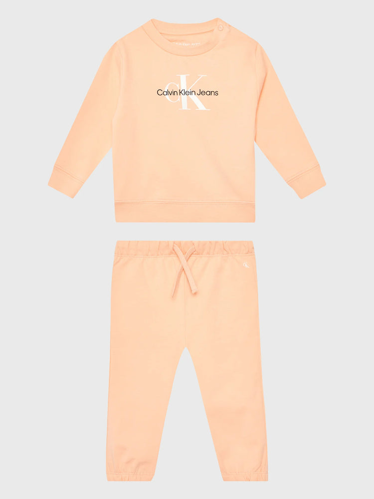 Βρεφικό σετ με παντελόνι φόρμας MONOGRAM CN SWEATSHIRT SET IN0IN00017TGI | IN0IN00017TGI
