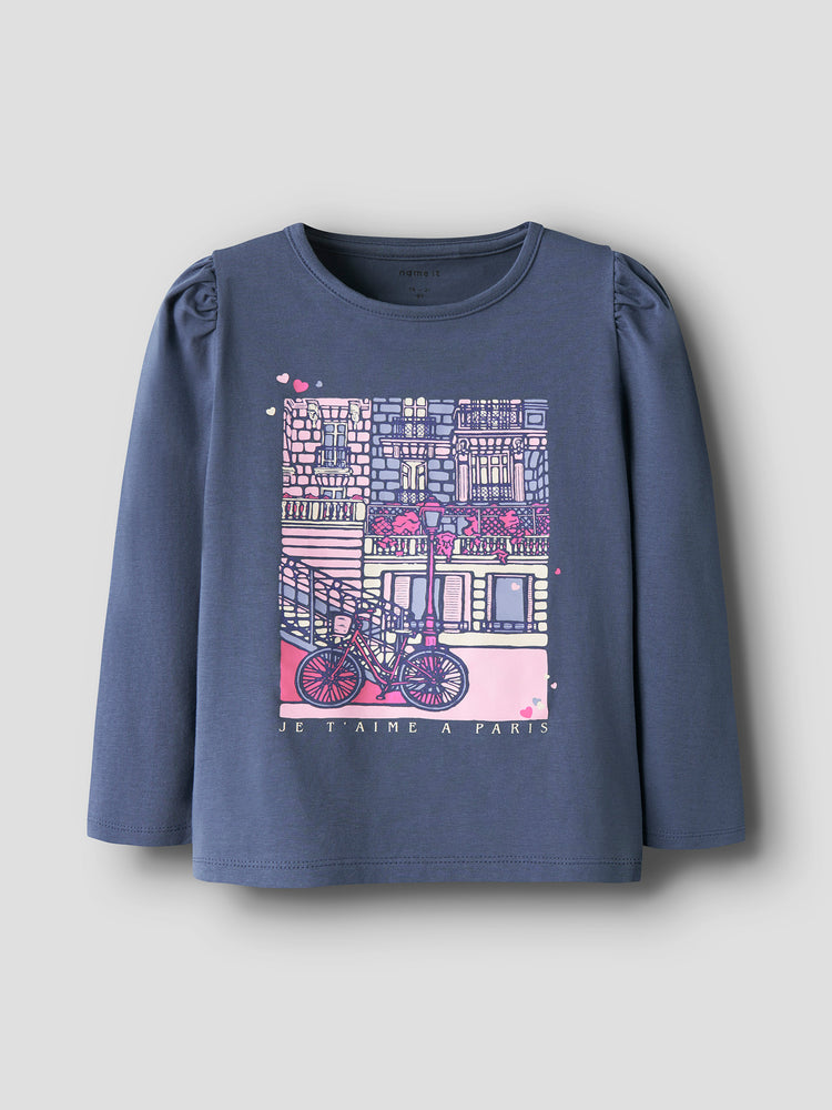 Παιδική μπλούζα μακό NMFOLLIA LS TOP 13244984 | 13244984