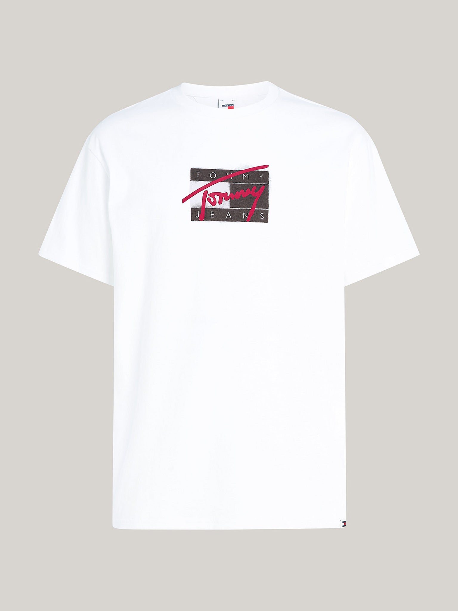 Ανδρικό t-shirt TJM REG STREET SIG FLAG TEE EXT DM0DM18528YBR | DM0DM18528YBR