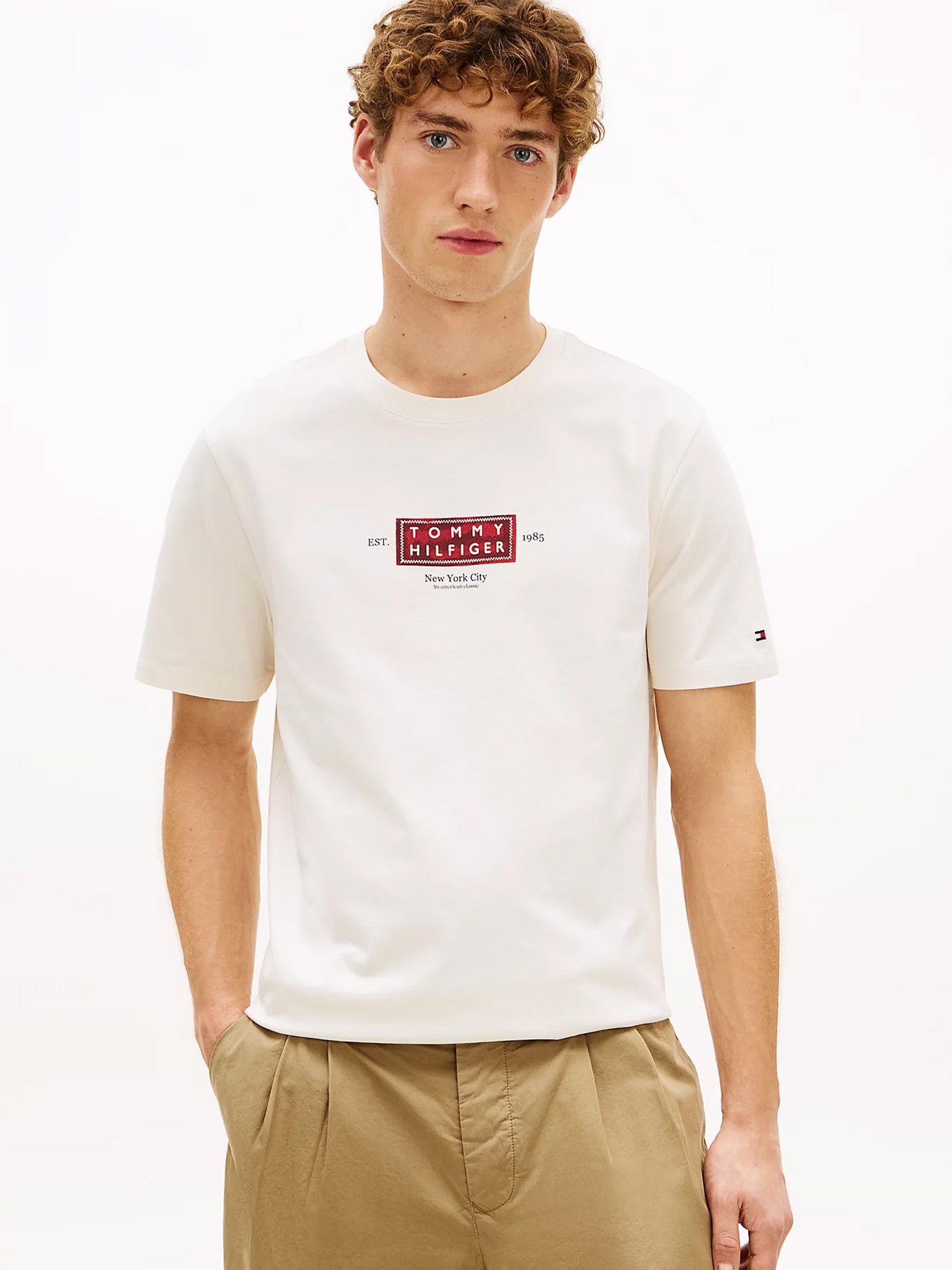 Ανδρικό t-shirt HERITAGE LABEL TEE MW0MW42392Z00 | MW0MW42392Z00