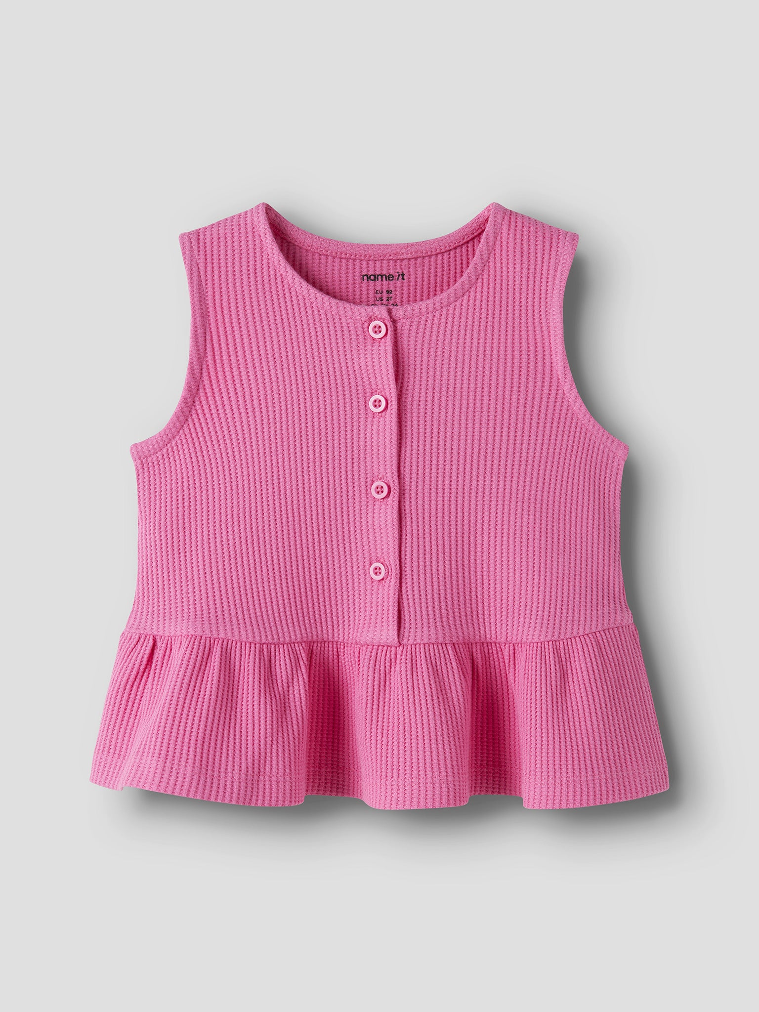 Παιδική μπλούζα πικέ NMFFILUKAZ SL TOP 13254655 | 13254655