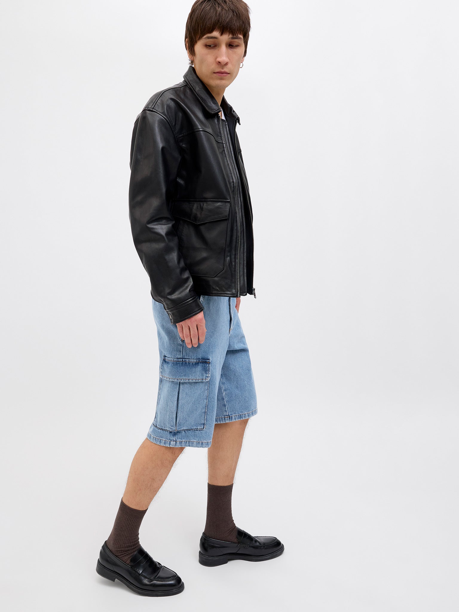 Ανδρική βερμούδα cargo JJIBILL JJWIDE SHORTS AKM 12272557 | 12272557