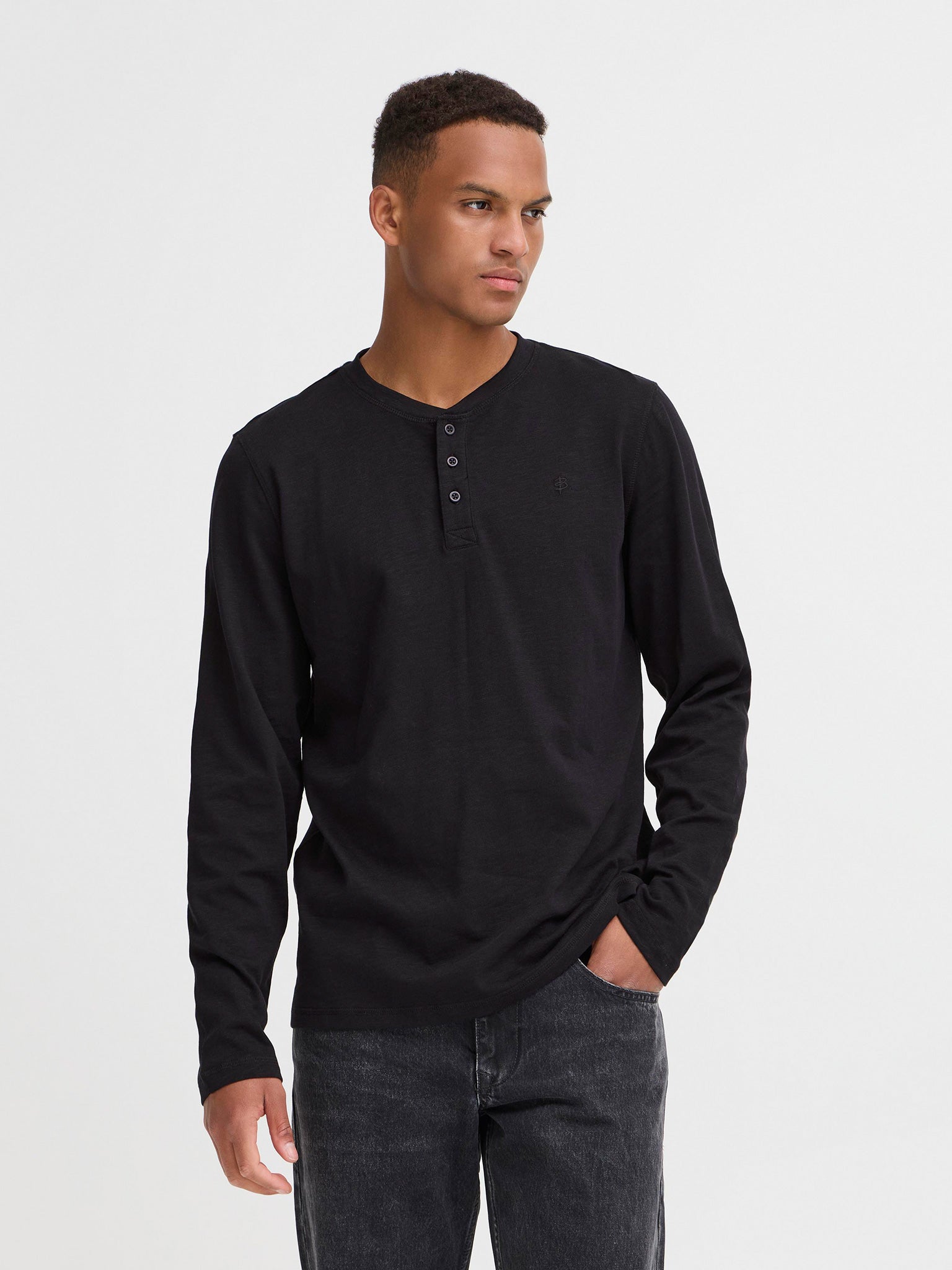 Ανδρική μπλούζα BHIBRAT GRANDAD L/S 20720029 | 20720029