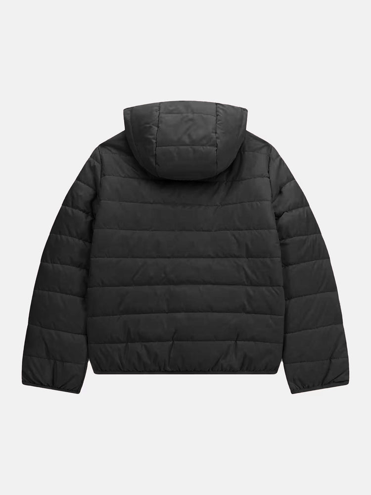 Εφηβικό μπουφάν καπιτονέ hooded Ls padded puffer H4BJ10WCFM0JBLK | H4BJ10WCFM0JBLK