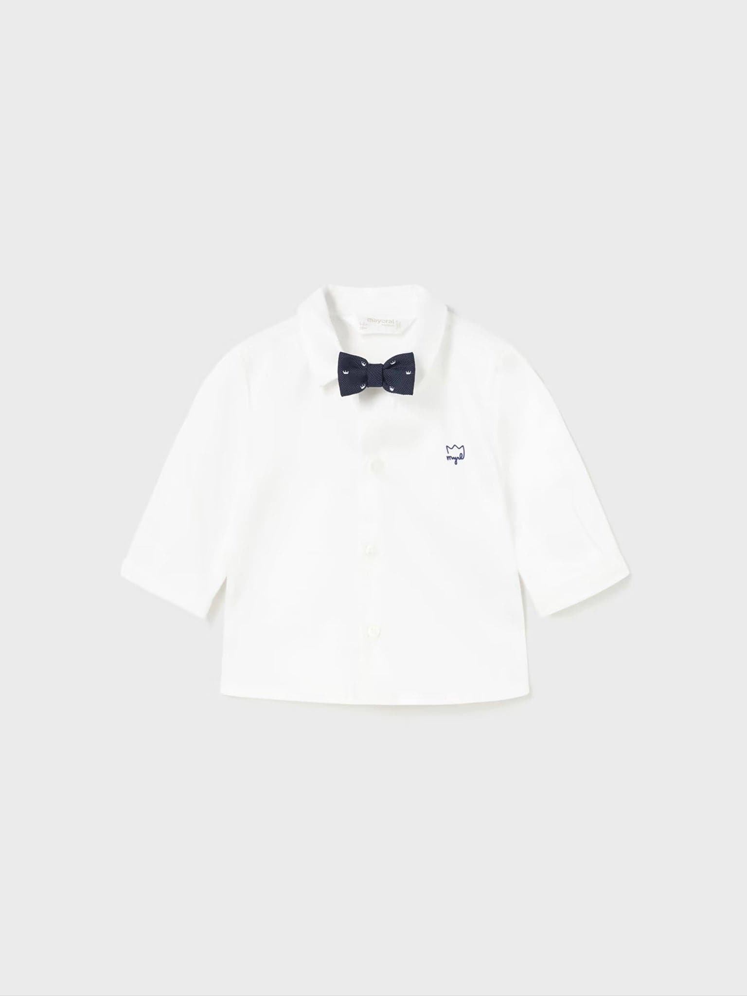 Βρεφικό πουκάμισο με παπιγιόν | 13-02165-096