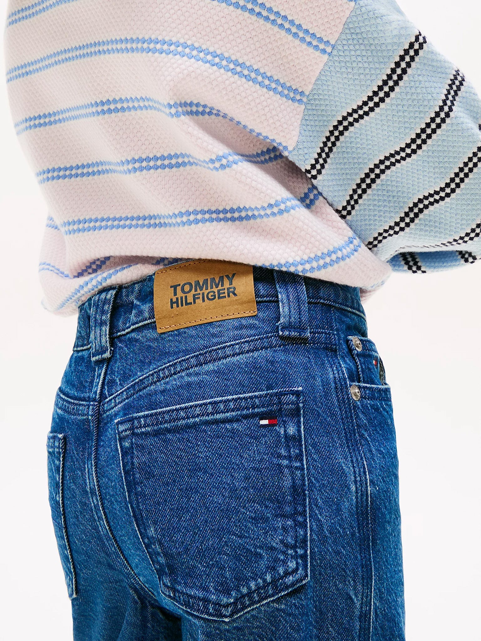 Παιδικό παντελόνι τζιν MABEL MEDIUM DENIM KG0KG086441A6 | KG0KG086441A6