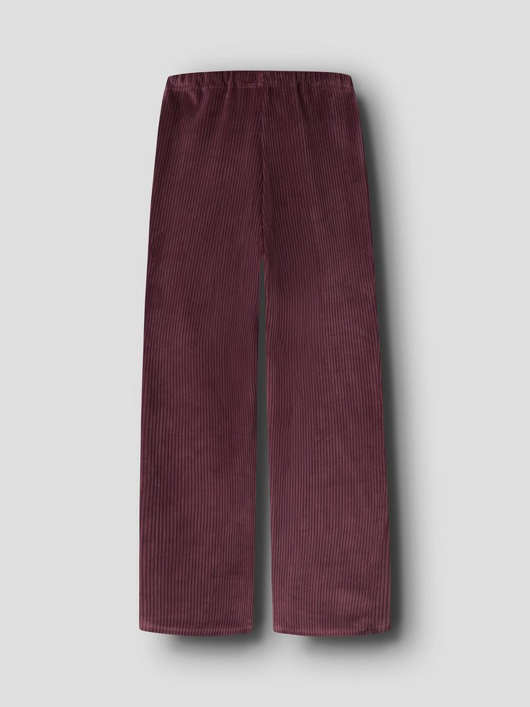 Εφηβικό παντελόνι Catawba Grape NKFVELOA VELVET PANT 13235120  | 13235120