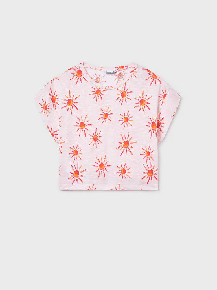 Εφηβική μπλούζα σταμπωτή | 26-06012-019