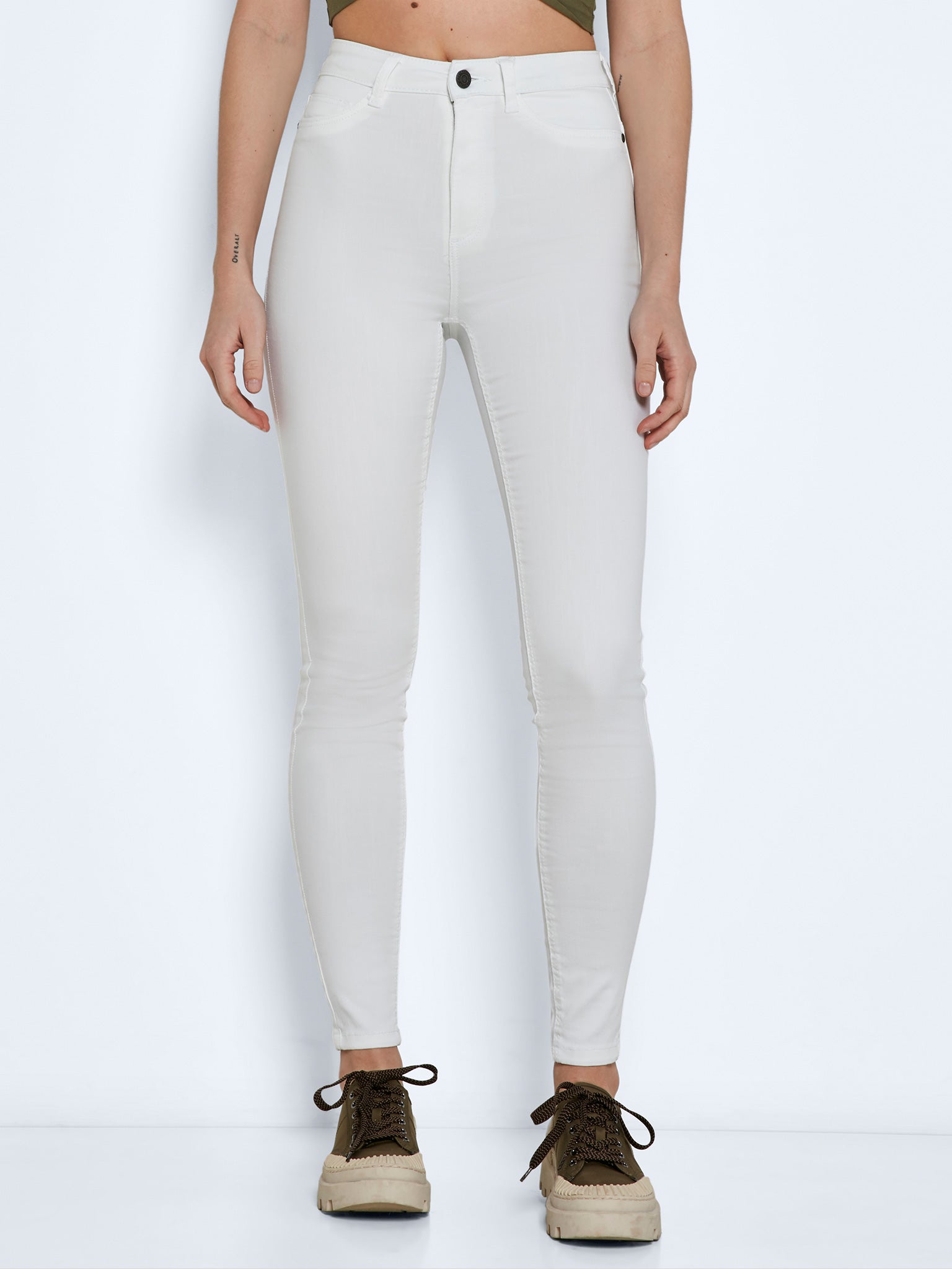 Γυναικείο παντελόνι τζιν NMCALLIE HW SKINNY JEANS BW 27015706 | 27015706