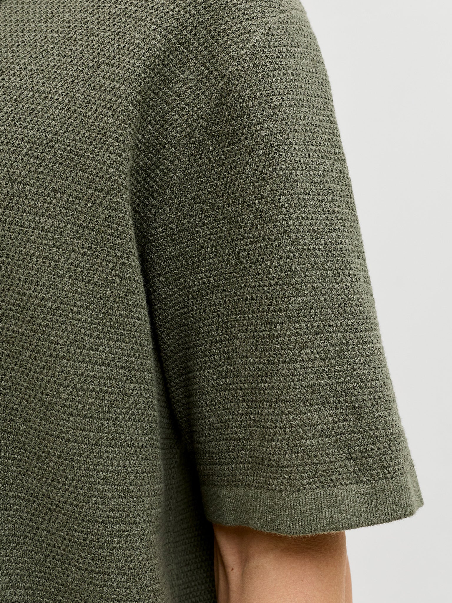 Ανδρικό polo πλεκτό JJEGEORGE KNIT POLO SS SN 12268281 | 12268281