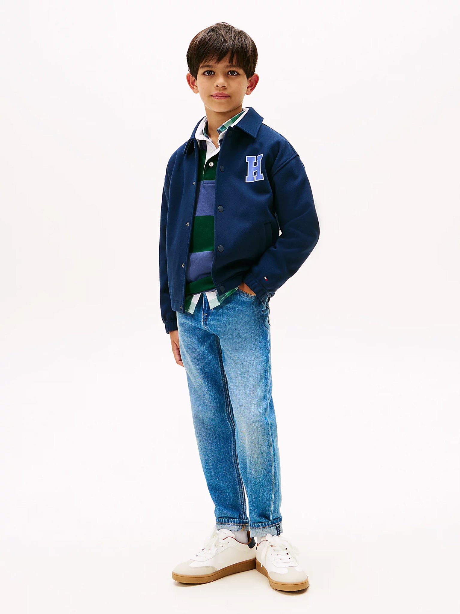 Παιδικό παντελόνι τζιν ARCHIVE MID BLUE DENIM KB0KB099221CE | KB0KB099221CE