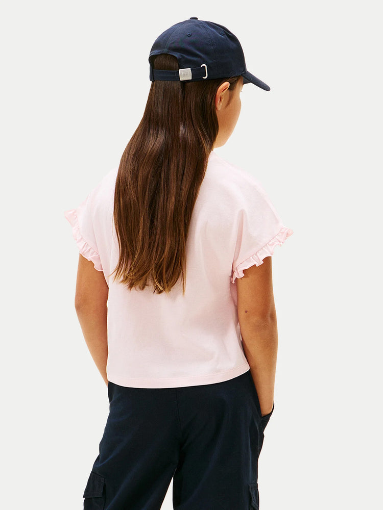 Παιδική μπλούζα crop ESSENTIAL TOP SS KG0KG08970TG7 | KG0KG08970TG7