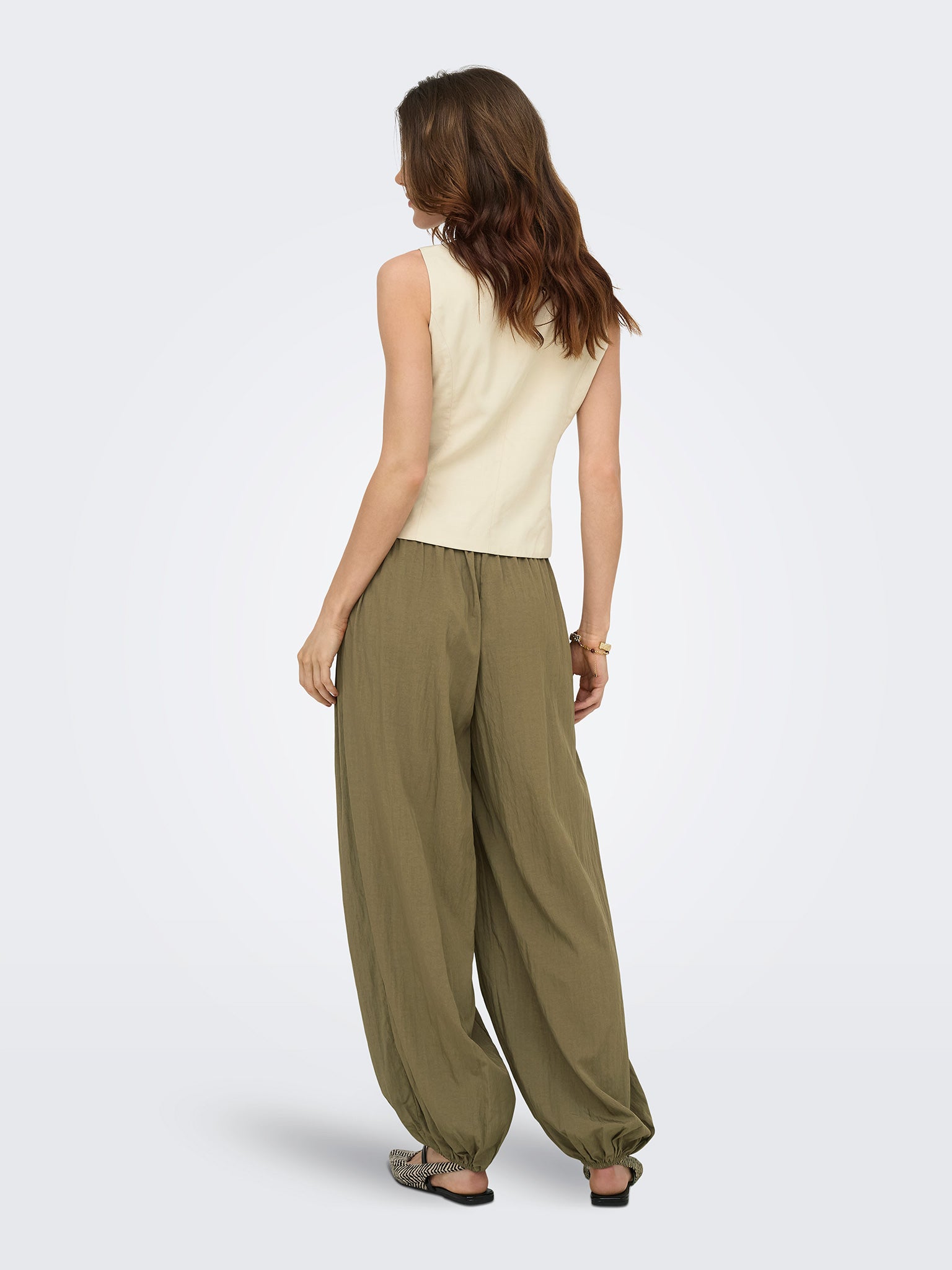 Γυναικείο παντελόνι ONLNITA PLEATED BALLOON PANT 15380468 | 15380468