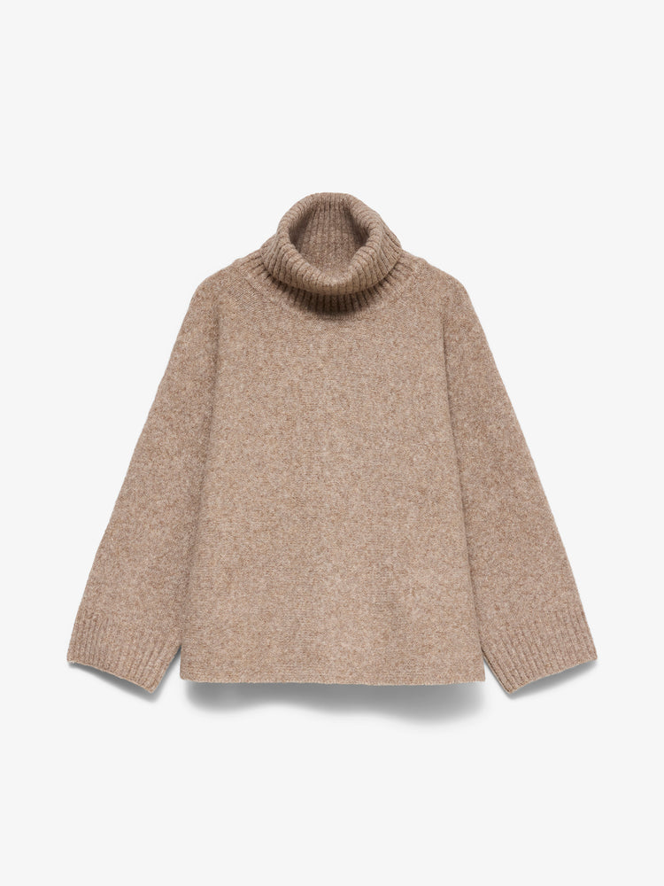 Γυναικεία μπλούζα ζιβάγκο VMVIOLET 7/8 ROLLNECK PULLOVER 10350467 | 10350467