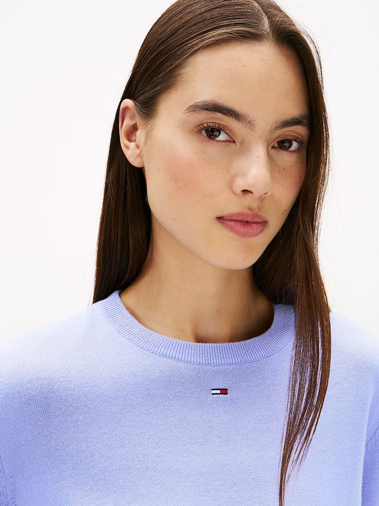 Γυναικεία μπλούζα πλεκτή TJW ESSENTIAL CREW SWEATER EXT DW0DW20159C5Z | DW0DW20159C5Z