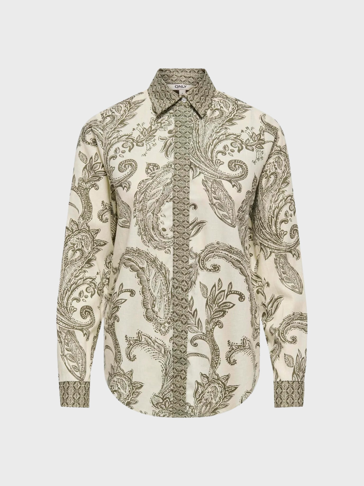 Γυναικείο πουκάμισο εμπριμέ ONLLEYA L/S PAISLEY SHIRT 15373648 | 15373648