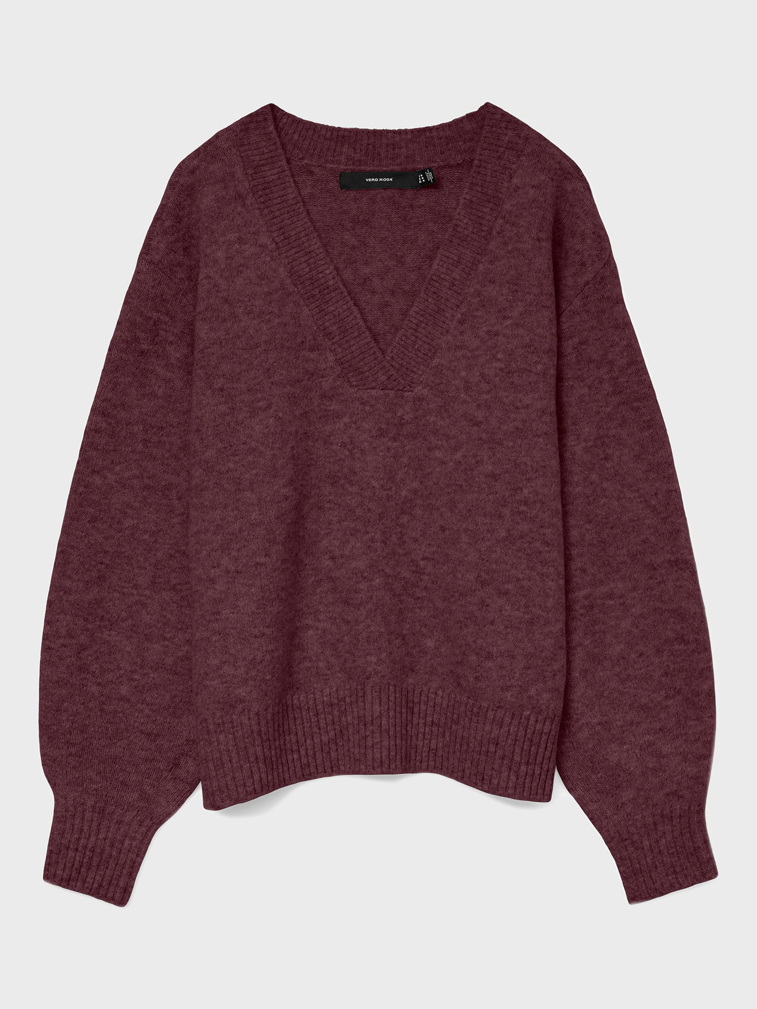 Γυναικεία μπλούζα πλεκτή VMBOOM LS V-NECK PULLOVER NOOS 10331761 | 10331761