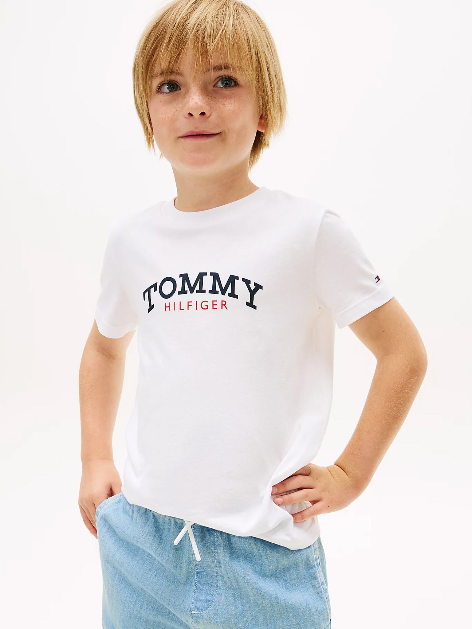 Παιδική μπλούζα μακό MONOGRAM GRAPHIC T-SHIRT KB0KB10263YBR | KB0KB10263YBR