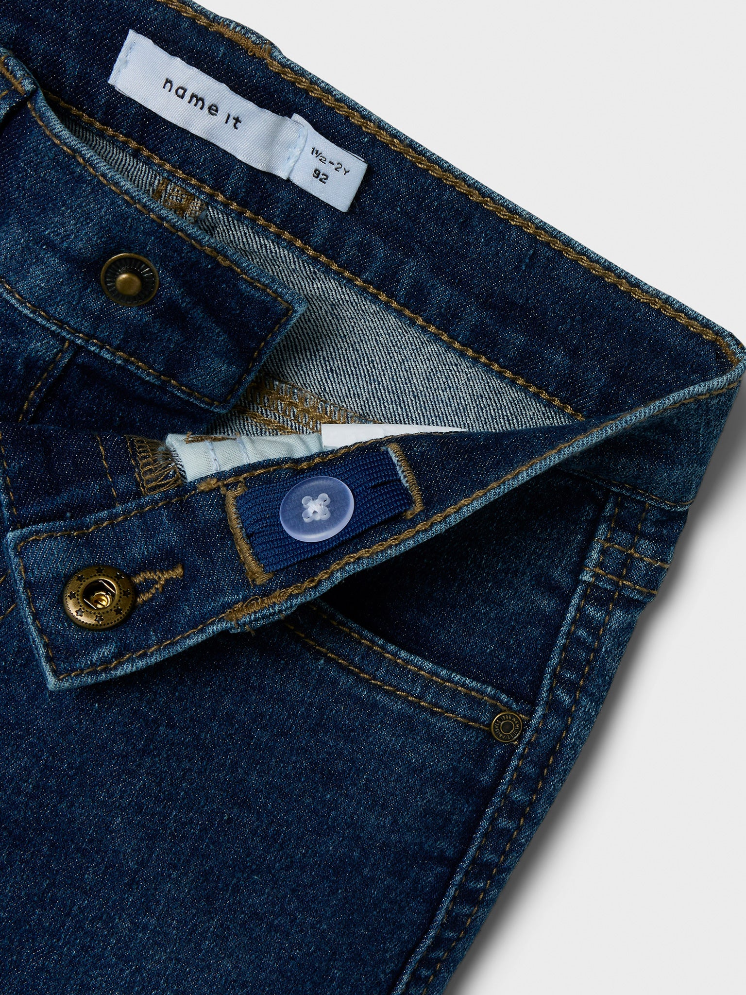 Παιδικό παντελόνι τζιν dark blue NMFROSE WIDE JEANS 8808-DT 13244341 | 13244341