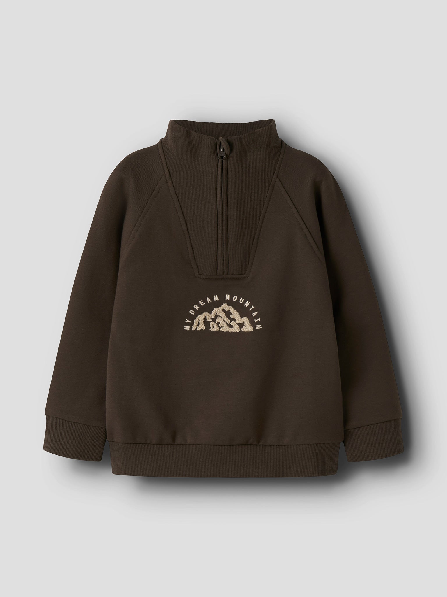 Παιδική μπλούζα φούτερ NMMOBIE LS NREG SWEAT BRU 13247921 | 13247921
