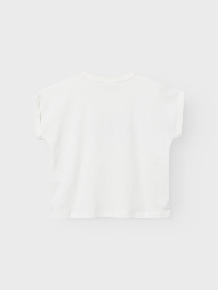 Εφηβική μπλούζα NKFFLARVE SS SHORT LOOSE TOP BOX 13228726 | 13228726